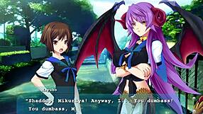 New visual novel-style porn game, Oppai-themed