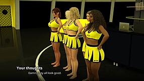Wvm 133 Watches Cheer Routine With Erotic Ass And Tits In 3d Hentai