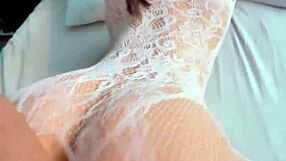 Wow, this beautiful Latina shakes her big ass in prone bone and all fours like a goddess