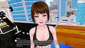 3D animated big boobed hotties in harem hotel