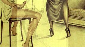 Vintage Erotic Drawings Showcase Classic Sensual Art