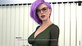 3D animated erotic game with a ball licking and cum in mouth fetish