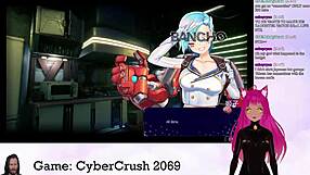 vtuber lewdneko plays cybercrush 2069 part 1