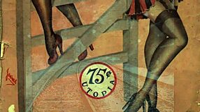 Vintage erotic anime illustration with retro charm