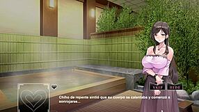 Hentai Game NTRaholic: Cheating Husband Watches Wife Get Taken at Onsen. Part 8 Unfolds Wild Action!