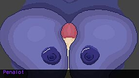 3D animated boobjob compilation in FNAF porn game