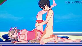 Maho, Karin, and Yuuki Engage in Intense Creampie Sex