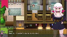 Why is the witch stripping in the men's bathroom