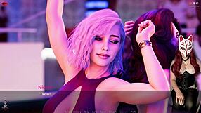 Ms. Denvers dances at the nightclub.