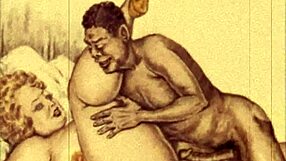 vintage erotic drawings with unique retro charm