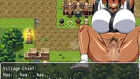 Tanned girl natsuki hentai game ep 33 festival public blowgang