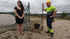 Why does this construction worker fuck and cum inside her?