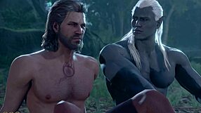 Baldurs Gate 3 Naked Playthrough Gale Romance Gay Sex Scene No Mods!
