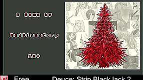 Erotic 2D anime porn with a striptease theme of Deuce