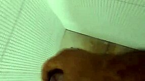 Gay sex scene with a beautiful brunette and great cum shot