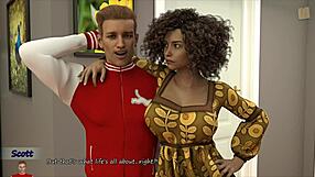 Big City Pleasures 5: Jessy's curves overwhelm even Scott and John