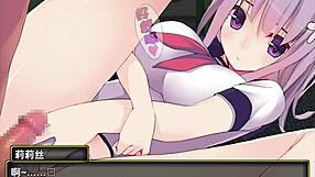 Get a taste of the Horny Demon Knight 1 in this anime hentai game