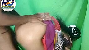 Desi Aunty's Wild Doggy Style Anal
