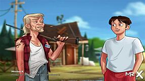 Uncut Summertime Saga: If the barn shakes do not enter it e2 36