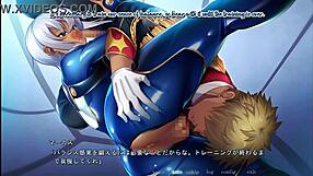 I-I got hypnotized by the big-breasted military dominatrix in scene 11!