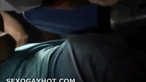 Gay amateurs encoxada on the bus