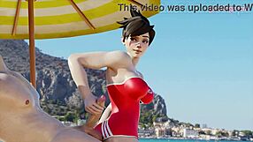 Tracer's Pussy Fucking Compilation