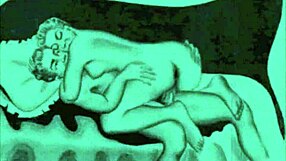 vintage erotic animation with retro charm