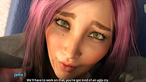 Three girls in WVM 123 can't knock John off his feet with erotic moves