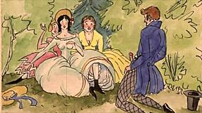 vintage erotic drawings come alive with steamy retro charm