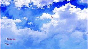 Anime game episode with wet elements