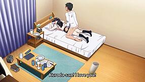 just chillin’ with this wild hentai gal, she’s all over the place