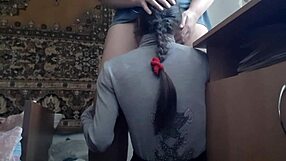 I guide her to a mind-blowing orgasm through oral sex