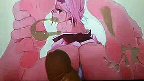 Anime Feet Cum Tribute