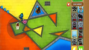 Btd6 gameplay in anime style with Animemonkeys