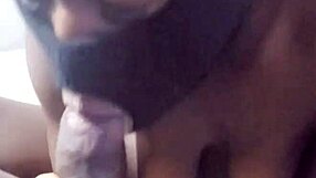 She took that thick chocolate stick deep in the bedroom last night.