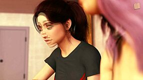 Exploring the academy in this anime game series