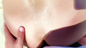 she teases a stranger outdoors leading to anal creampie in anime hentai