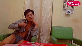 Young Asian teen masturbates for her fans' pleasure