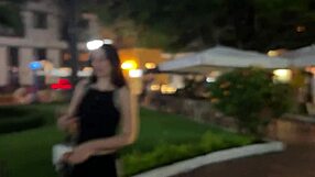 getting a blowjob in the restaurant? so risky and hot! 😏