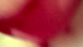 Hot bathtub blowjob with cum on boobs in the bathroom featuring curvy wife