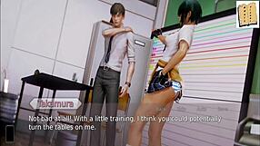 What secrets does Academy 74 hold in this hentai game?