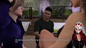 चीटिंग वाइफ फिशनेट्स में हentai गेम में स्ट्रिप करती है