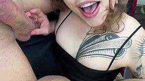 Backstage blowjob, wanna see my hot tattoo teen 18+ skills? I rock anal toys solo in vertical pov!