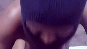 She took that thick chocolate stick deep in the bedroom last night.