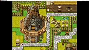 Tied-Up Anime Girl Lactates In Silly Big Tits Game.