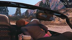 gta 5 franklin gets hooker in car