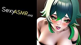 Sultry ASMR cosplay of an anime villain from Norway