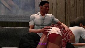 जैक न एम्मा को पैराडाइज में स्पैंक किया, सेफ वर्ड भूल गए