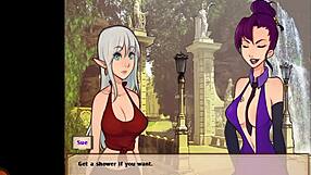 Wind disciple's wet pussy in league of legends hentai parody