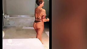 Wife Takes Cum In Mouth While Husband Watches In Cuckold Scene